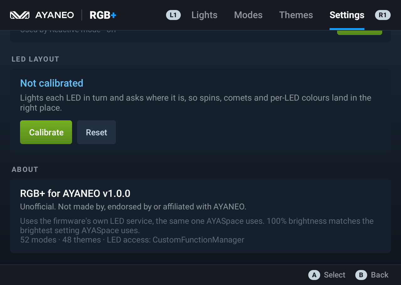 LED calibration and about